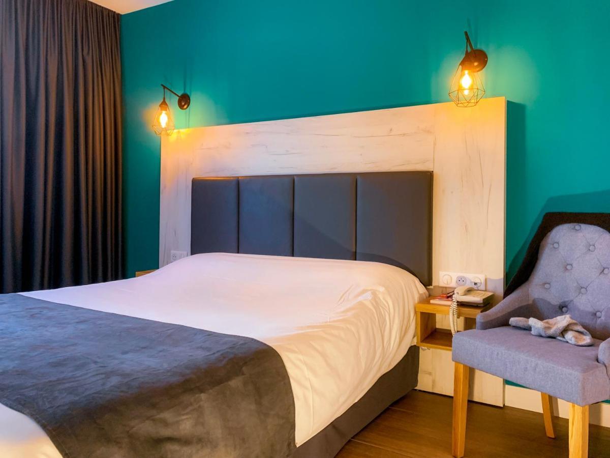 Logis Clermotel - Hotel & Restaurant アニェッツ エクステリア 写真